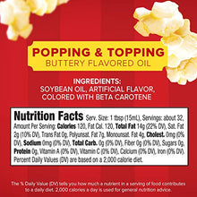 Load image into Gallery viewer, Orville Redenbacher's Popping &amp; Topping Buttery Flavored Oil, Keto Friendly, 16 Fluid oz, Pack of 6
