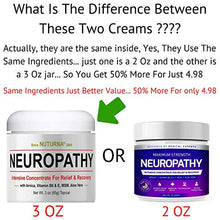 Load image into Gallery viewer, Neuropathy Nerve Pain Relief Cream - Maximum Strength Relief Cream for Feet, Hands, Legs, Toes Pain Reliever, Large 3 oz Ultra Strength Arnica, MSM, Menthol, Soothing, Fast-Acting Anti-Inflammatory
