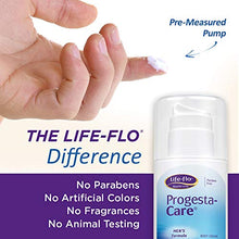 Load image into Gallery viewer, Life-Flo Progesta-Care Mens Formula | Natural Progesterone USP Cream For Optimal Balance | With MSM, Vit E, Grape Seed Extract | Unscented | 3oz
