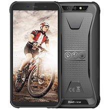 Load image into Gallery viewer, Rugged Unlocked Cell Phones, Blackview BV5500 Pro 4G Smartphones IP68 Waterproof Drop Proof, 5.5” 3GB+16GB Dual SIM [Quad Core] Android 9.0 4400mAh Battery and Face ID Mobile Phones, Black
