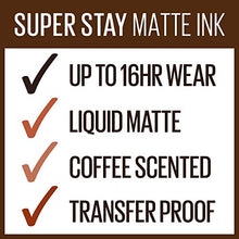 Load image into Gallery viewer, Maybelline New York SuperStay Matte Ink Liquid Lipstick, Coffee Edition, Caramel Collector, 0.17 Ounce
