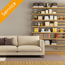 Load image into Gallery viewer, Bookcase Assembly - 3 to 5 Shelves
