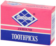 Load image into Gallery viewer, Diamond Round Toothpick Tray, 250 Count
