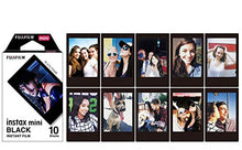 Load image into Gallery viewer, Macaron and Black and Sky Blue and Pink Lemonade instax Mini Films for Fuji instax Mini Set of 4 Packs x 40 Photos
