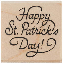 Load image into Gallery viewer, Stamps by Impression Happy St. Patrick's Day Rubber Stamp

