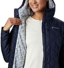 Load image into Gallery viewer, Columbia Women's Copper Crest Hooded Jacket, Dark Nocturnal, Small
