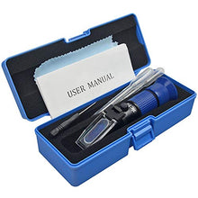 Load image into Gallery viewer, Aichose 0-80% Brix Meter Refractometer for Measuring Sugar Content in Fruit, Honey, Maple Syrup and Other Sugary Drink, with Automatic Temperature Compensation Function
