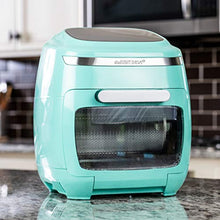 Load image into Gallery viewer, GoWISE USA GW77723 11.6-Quart Air Fryer Toaster Oven with Rotisserie &amp; Dehydrator + 50 Recipes, Vibe Mint
