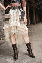 Load image into Gallery viewer, Steampunk Victorian Gothic Sexy Prom Dresses Homecoming Dresses Wedding Dresses Beige
