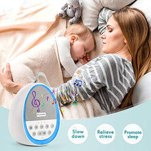 Load image into Gallery viewer, Skatolly White Noise Machine, Sleep Sound Machine with Baby Night Light for Sleeping, 29 High Fidelity Nature Sounds, Sleep Sound Therapy for Home, Office, Travel, Baby, Kids and Adults
