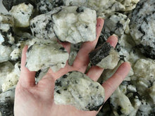 Load image into Gallery viewer, Fantasia Materials: 1 lb Rainbow Moonstone Mine Run Rough Stones from India
