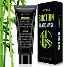 Load image into Gallery viewer, Vassoul Blackhead Remover Mask, Peel Off Blackhead Mask, Black Mask - Deep Cleansing Facial Mask for Face &amp; Nose
