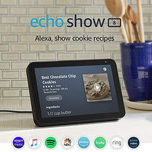 Load image into Gallery viewer, Echo Show 8 -- HD smart display with Alexa – stay connected with video calling - Charcoal
