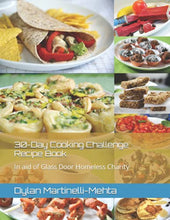 Load image into Gallery viewer, 30-Day Cooking Challenge Recipe Book: In aid of Glass Door Homeless Charity
