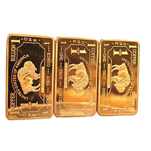 Load image into Gallery viewer, Metal Art Collection - 1 oz One Troy Ounce USA American Buffalo .999 Fine Copper Bullion Bar Ingot Cu Element CMCMINT
