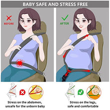 Load image into Gallery viewer, Pregnancy Seat Belt Adjuster - Seat Bump Strap for Pregnant Women Protect Unborn Baby - Prevent Compression of Abdomen - A Must Have Maternity Seat Cover Belt for Expectant Mothers
