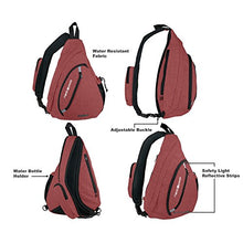 Load image into Gallery viewer, Versatile Canvas Sling Bag / Urban Travel Backpack | Wear Over Shoulder or Crossbody for Men &amp; Women, by NeatPack
