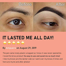 Load image into Gallery viewer, iMethod Eyebrow Pen Black / Brown &amp; Eyebrow Gel Clear
