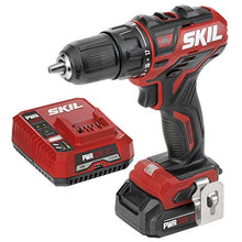 Load image into Gallery viewer, SKIL PWRCore 12 Brushless 12V 1/2 Inch Cordless Drill Driver, Includes 2.0Ah Lithium Battery and PWRJump Charger - DL529002
