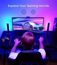 Load image into Gallery viewer, Govee LED Smart Light Bars with Camera, RGBIC Smart Backlights, Music Sync Kit Works with Alexa &amp; Google Assistant, 12 Preset Modes LED Play Light Bar for 27-45 inch Gaming, PC, TV, Room
