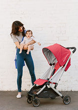 Load image into Gallery viewer, MINU Stroller/from Birth Kit - Jake (Black Melange/Carbon/Black Leather)
