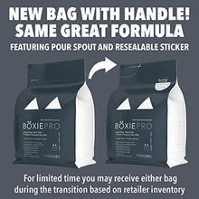 Load image into Gallery viewer, Boxiecat Pro Deep Clean, Scent Free, Probiotic Clumping Cat Litter - Clay Formula - Cleaner Home - Ultra Clean Litter Box, Probiotic Powered Odor Control, Hard Clumping Litter, 99.9% Dust Free
