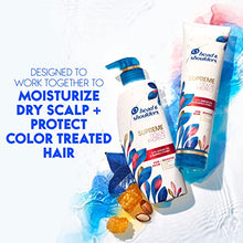 Load image into Gallery viewer, Head &amp; Shoulders Dandruff Shampoo and Conditioner, Supreme Color Protect with Argan Oil and Manuka Honey, 11.8 Oz, 9.4 Oz
