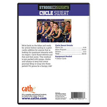 Load image into Gallery viewer, Cathe Friedrich Strong and Sweaty Cycle Sweat Indoor Cycling DVD - Great For Cardio, Fat Burning and Weight Loss
