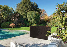 Load image into Gallery viewer, KETER Java XXL 230 Gallon Resin Rattan Look Large Outdoor Storage Deck Box for Patio Furniture Cushions, Pool Toys, and Garden Tools, Espresso Brown
