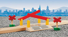 Load image into Gallery viewer, BRIO World - 33388 Railway Crossing | 4 Piece Toy Train Accessory for Kids Ages 3 and Up
