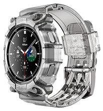 Load image into Gallery viewer, SUPCASE [Unicorn Beetle Pro] Series Case for Galaxy Watch 4 Classic [46mm] 2021 Release, Rugged Protective Case with Strap Bands (FrostBlack)
