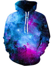 Load image into Gallery viewer, Unisex 3D Novelty Hoodies Graphic Patterns Print Galaxy Hoodies Pullover Sweatshirt Pockets
