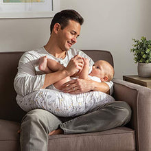 Load image into Gallery viewer, Boppy Original Nursing Pillow and Positioner, Notebook Black and Gold, Cotton Blend Fabric with allover fashion
