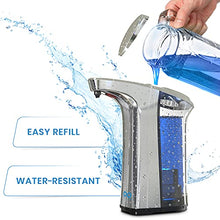 Load image into Gallery viewer, Everlasting Comfort Automatic Liquid Soap Dispenser, 17oz - 1400 Dispenses on a Single Fill - Electric, Touchless Sensor, Hands Free for Bathroom, Countertop or Dish Soap
