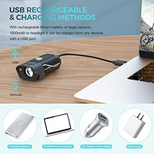 Load image into Gallery viewer, [Latest 2020] USB Rechargeable Super Bike Headlight and Back Light Set, Runtime 10+ Hours 600 Lumen Bright Front Lights and Tail Rear LED, 5 Light Mode Options Fits All Bicycles, Road, Mountain
