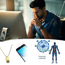 Load image into Gallery viewer, Anti EMF Radiation Premium Pendant |Scalar Energy Pendent| Electromagnetic Radiation Protection, House Phones and WiFi Shield | Improves Sleep and Helps You Become More Relaxed | Tungsten Tag Necklace
