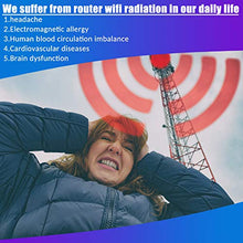 Load image into Gallery viewer, WiFi Router Cover EMF Radiation Shielding Cover, RF Blocking Wireless Router Shielding Guard, Blocks 5G Radiation Protective Cover (13.7‘’ x 15.7‘’)
