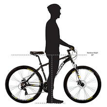 Load image into Gallery viewer, Schwinn GTX Elite Comfort Adult Hybrid Bike, Dual Sport Bicycle, 18-Inch Aluminum Frame, Black/Yellow

