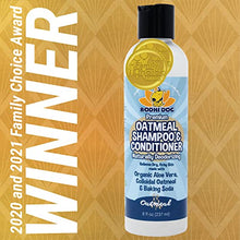 Load image into Gallery viewer, Organic Natural Oatmeal Dog Shampoo and Conditioner | Conditioning Formula for Dogs Cats &amp; Pets | Treatment Wash Soothes Dry Itchy Skin | Aloe for Allergy Relief
