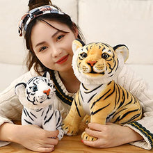 Load image into Gallery viewer, GUDVES Tigers Plush Toy Stuffed Animal Plush Cat-by Tiger Tale Toys Cute Lifelike Tiger Stuffed Animals Animals Kids Toy Gift for Boy Baby Hug Tiger-Lifelike Stuffed Animal (7.8 in,Yellow Tiger)

