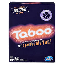 Load image into Gallery viewer, Hasbro Gaming Taboo Party Board Game With Buzzer for Kids Ages 13 and Up (Amazon Exclusive)
