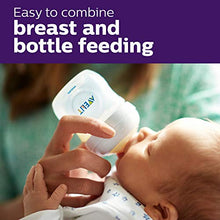 Load image into Gallery viewer, Philips Avent Natural Baby Bottle, Clear, 4oz, 4pk, SCF010/47
