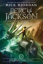 Load image into Gallery viewer, Percy Jackson and the Olympians 5 Book Paperback Boxed Set (new covers w/poster) (Percy Jackson &amp; the Olympians)
