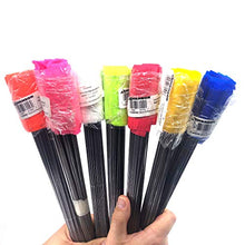Load image into Gallery viewer, Swanson Tool Swanson Tool Co Lime Glo Safety Marking Flag 25 Pack, 2.5 inch by 3.5 inch with a 15 inch Wire Staff, Model # FLM1525
