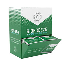 Load image into Gallery viewer, Biofreeze 11790 On-the-Go Pain Relief Gel, 5 mL Packets, 100 Count, Green (Packaging May Vary)
