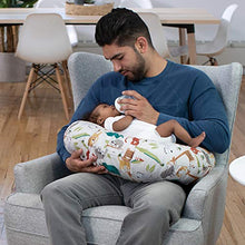 Load image into Gallery viewer, Boppy Original Nursing Pillow &amp; Positioner, Neutral Jungle Colors, Cotton Blend Fabric with Allover Fashion, Multi
