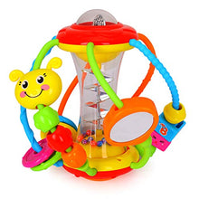 Load image into Gallery viewer, HOLA Baby Toys 6 to 12 Months, Baby Rattles Activity Ball, Shaker, Grab and Spin Rattle, Crawling Educational Toys for 3, 6, 9, 12 Months Baby Infant, Boys, Girls
