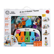 Load image into Gallery viewer, Baby Einstein 4-in-1 Kickin' Tunes Music and Language Play Gym and Piano Tummy Time Activity Mat

