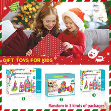 Load image into Gallery viewer, Landtaix Kids Magnet Tiles Toys New Upgrade 100Pcs Oversize 3D Magnetic Building Blocks Tiles Set,Inspirational Educational Toys for 3 4 5 6 Year Old Boys Gilrs Gifts
