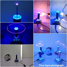 Load image into Gallery viewer, Joytech Music Tesla Coil Acrylic Base Shell Arc Plasma Loudspeaker Wireless Transmission Experiment Desktop Toy Model (YS03)
